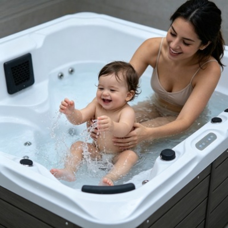 Hot Tub - Wanna z hydromasażem Spa Jacuzzi Akrylowa
