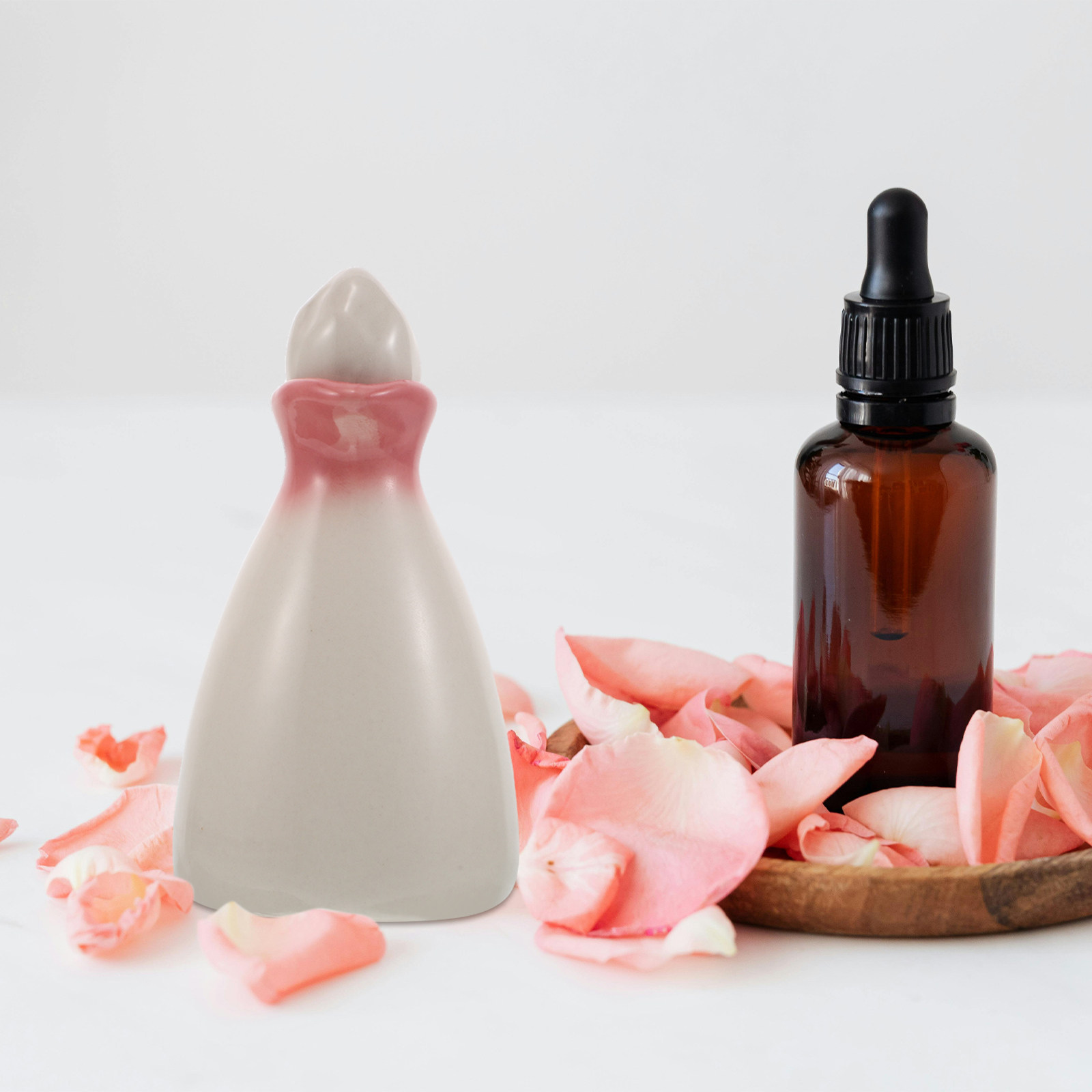 Spa Massager - 40ml Ceramiczna Butelka na Olejki Eteryczne