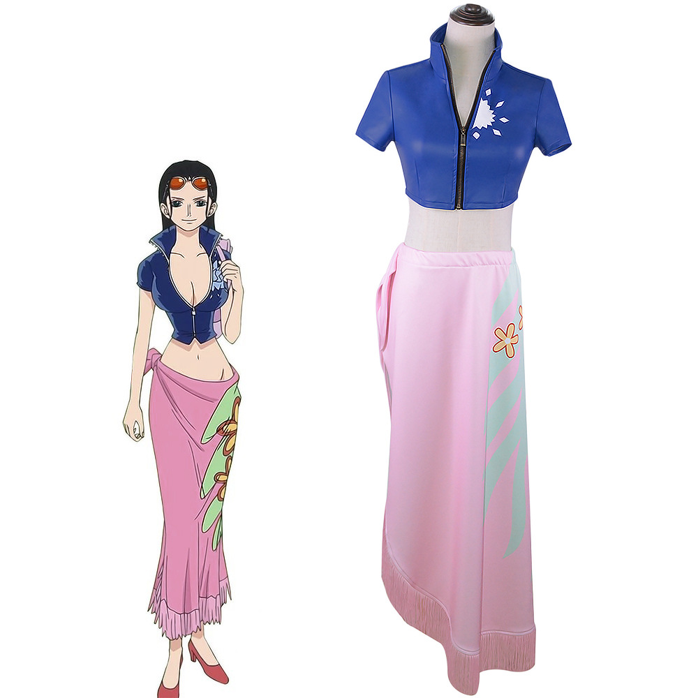 Bathrobe - Kostium Cosplay Anime One Piece Nico