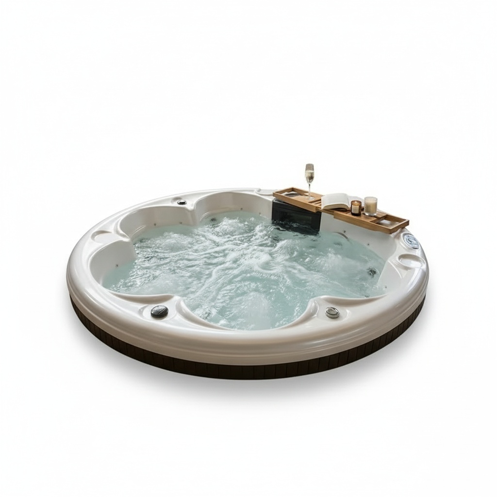 Zewnętrzna wanna spa, jacuzzi  – Hot Tub recenzja i cena